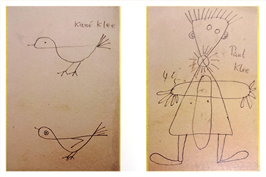 Kane Klee Paul Klee（ペン画）