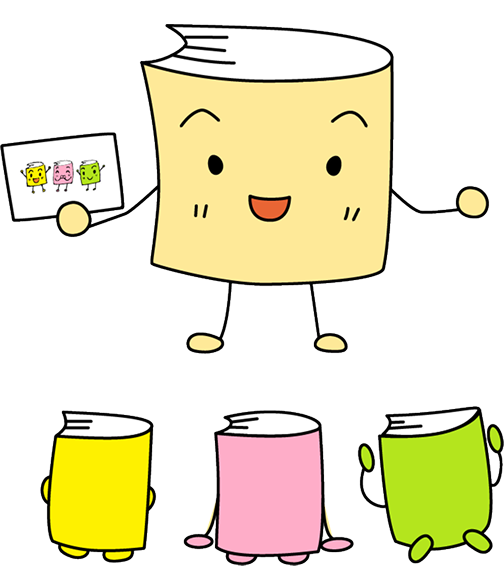 としょかんたろうがとしょかんさんたろうに絵本を読み聞かせている。