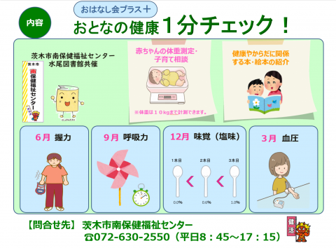 大人の健康1分チェック裏の画像